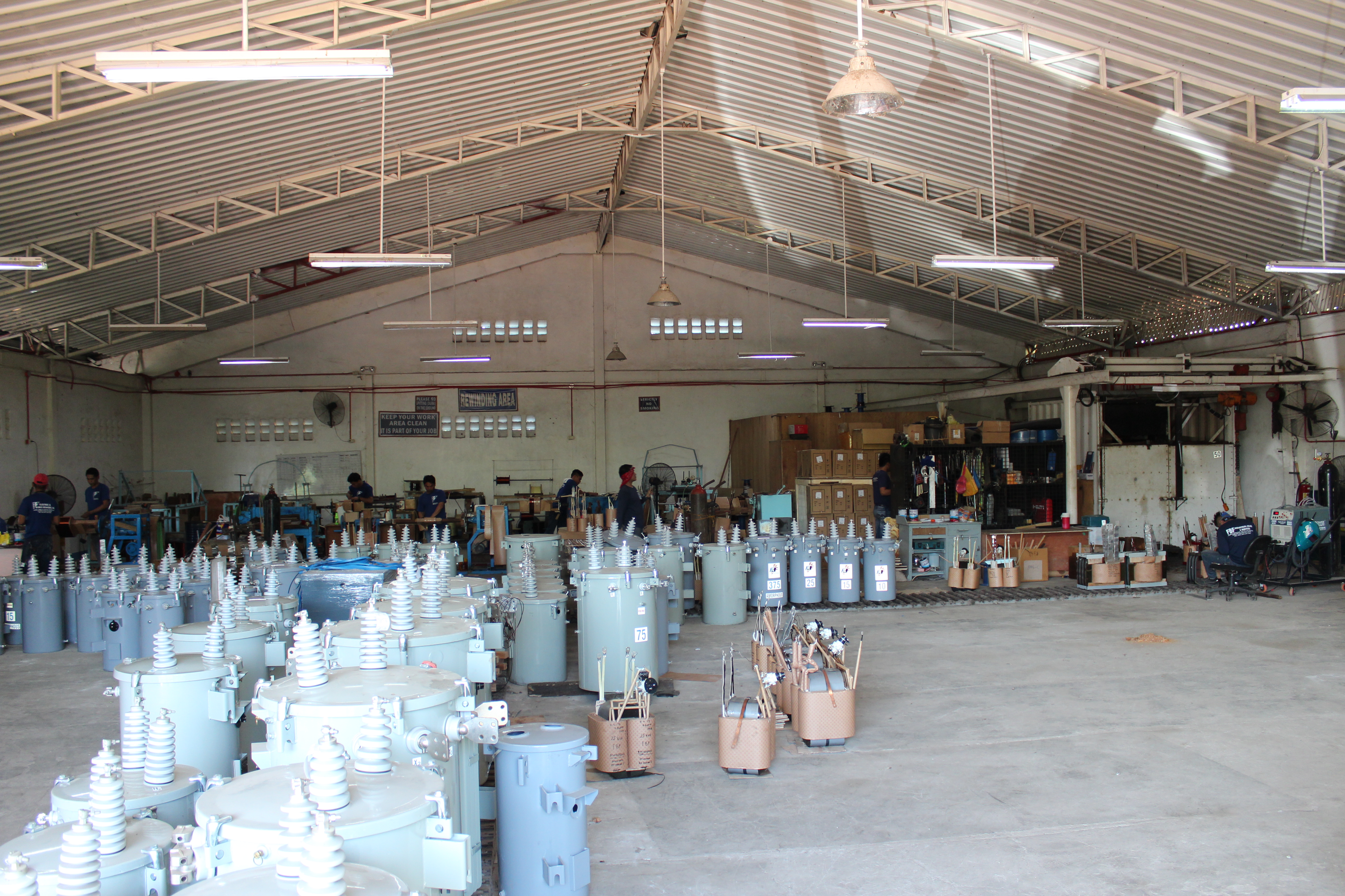 Manufacturing distribution transformers