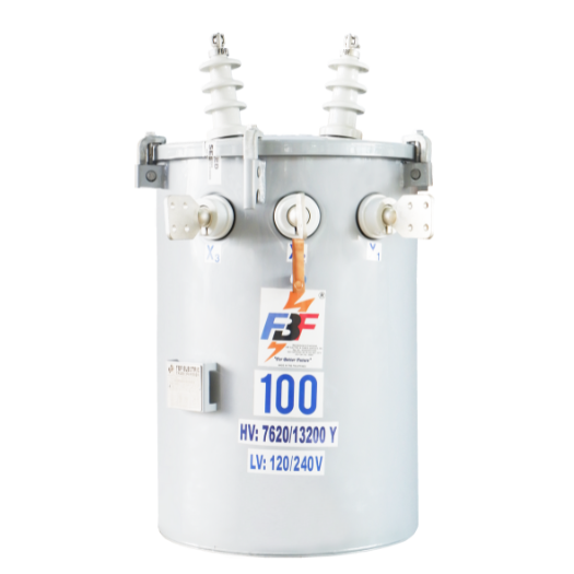100KVA Transformer no background