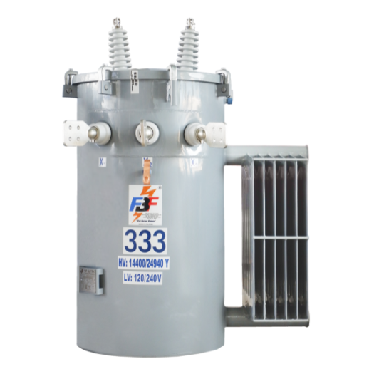 167KVA Transformer no background