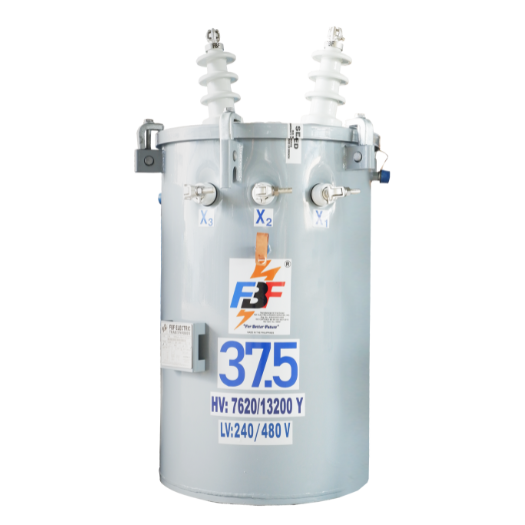 37.5KVA Transformer no background
